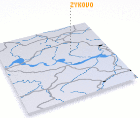 3d view of Zykovo