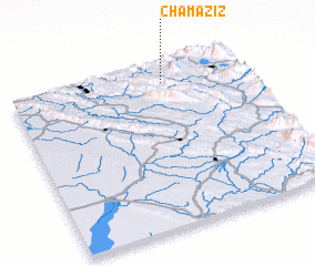 3d view of Cham ‘Azīz