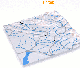 3d view of Ḩeşār