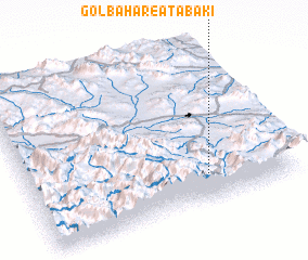 3d view of Golbahār-e Atābakī