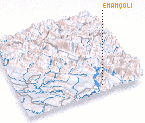 3d view of Emāmqolī