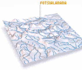 3d view of Fotsialanana