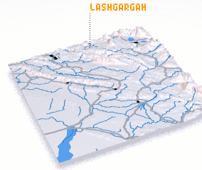 3d view of Lashgargāh