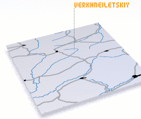 3d view of Verkhne-Iletskiy