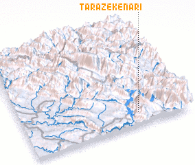 3d view of Tārāz-e Kenārī