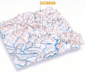 3d view of Dīzābād