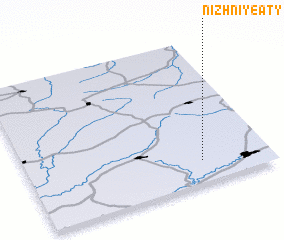 3d view of Nizhniye Aty