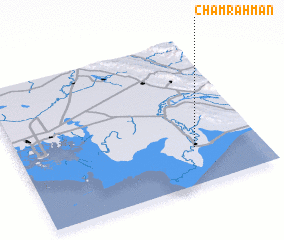 3d view of Cham Raḩmān