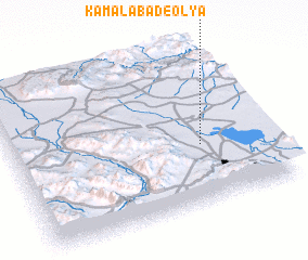 3d view of Kamālābād-e ‘Olyā