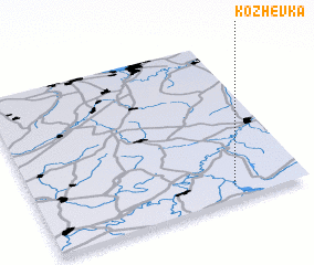 3d view of Kozhevka