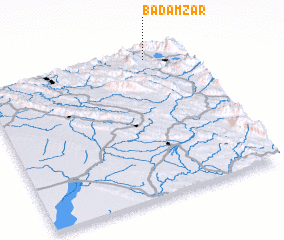 3d view of Bādāmzār