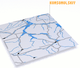 3d view of Komsomol\