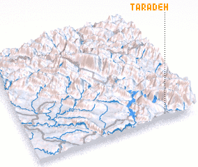 3d view of Tarādeh