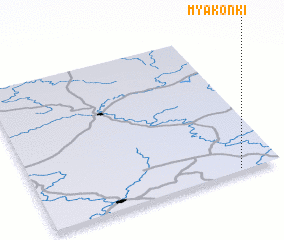 3d view of Myakon\