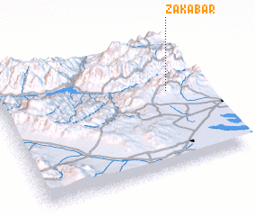 3d view of Zakābar