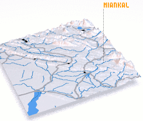 3d view of Mīān Kal