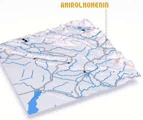 3d view of Amīr ol Mo\