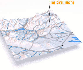 3d view of Kalāchkhānī