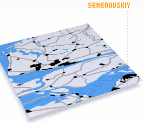 3d view of Semënovskiy