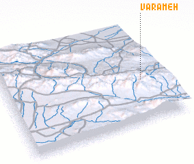 3d view of Varāmeh