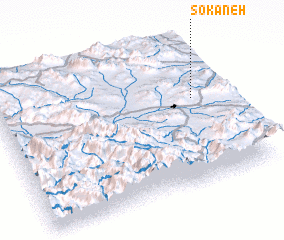 3d view of Sokāneh