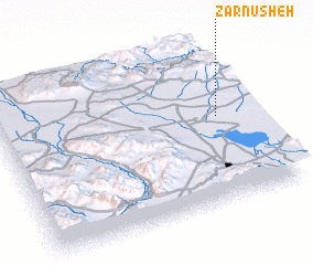 3d view of Zarnūsheh