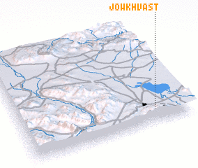 3d view of Jow Khvāst