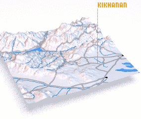 3d view of Kīkhanān