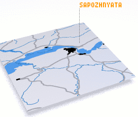 3d view of Sapozhnyata