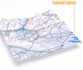 3d view of Raḩmatābād