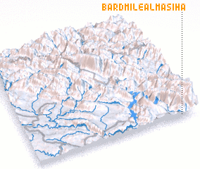 3d view of Bard Mīl-e Almāsīhā