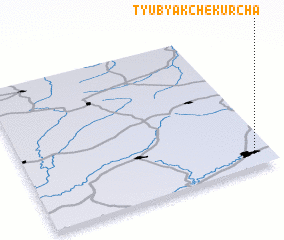 3d view of Tyubyak-Chekurcha