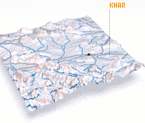 3d view of Khār