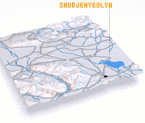 3d view of Shūrjeh-ye ‘Olyā