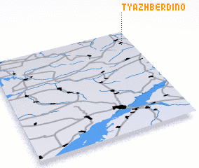 3d view of Tyazhberdino