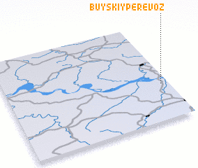 3d view of Buyskiy Perevoz