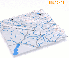 3d view of Balaghāb