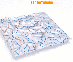 3d view of Tsaratanana