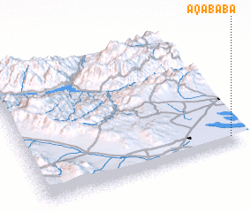 3d view of Āqā Bābā