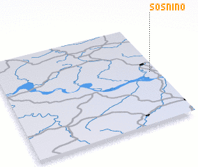3d view of Sosnino