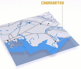 3d view of Cham Karteh