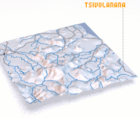 3d view of Tsivolanana