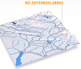 3d view of Meleh-ye Abū ol ‘Abbās