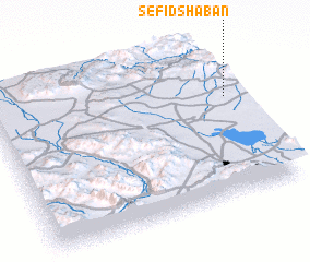 3d view of Sefīd Shabān