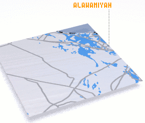 3d view of Al ‘Awāmīyah