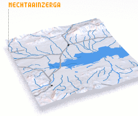 3d view of Mechta ʼAïn Zerga