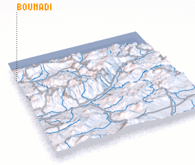 3d view of Bou Madi