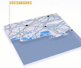 3d view of Sussargues