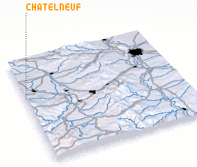 3d view of Châtelneuf