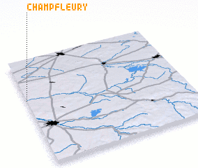 3d view of Champfleury